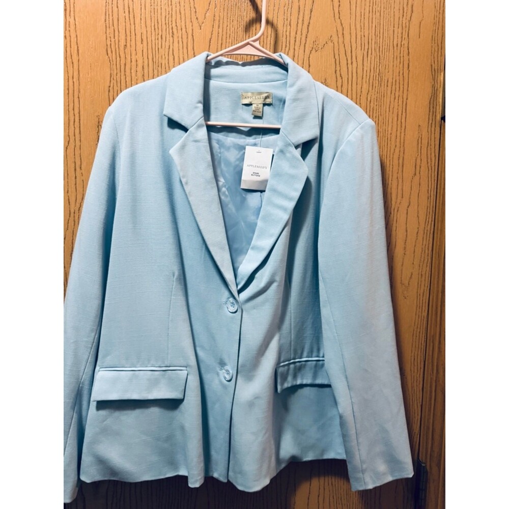 Appleseed's Sky Blue Women's Blazer